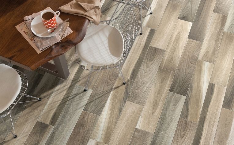 Luxury Vinyl Durable Flooring Example